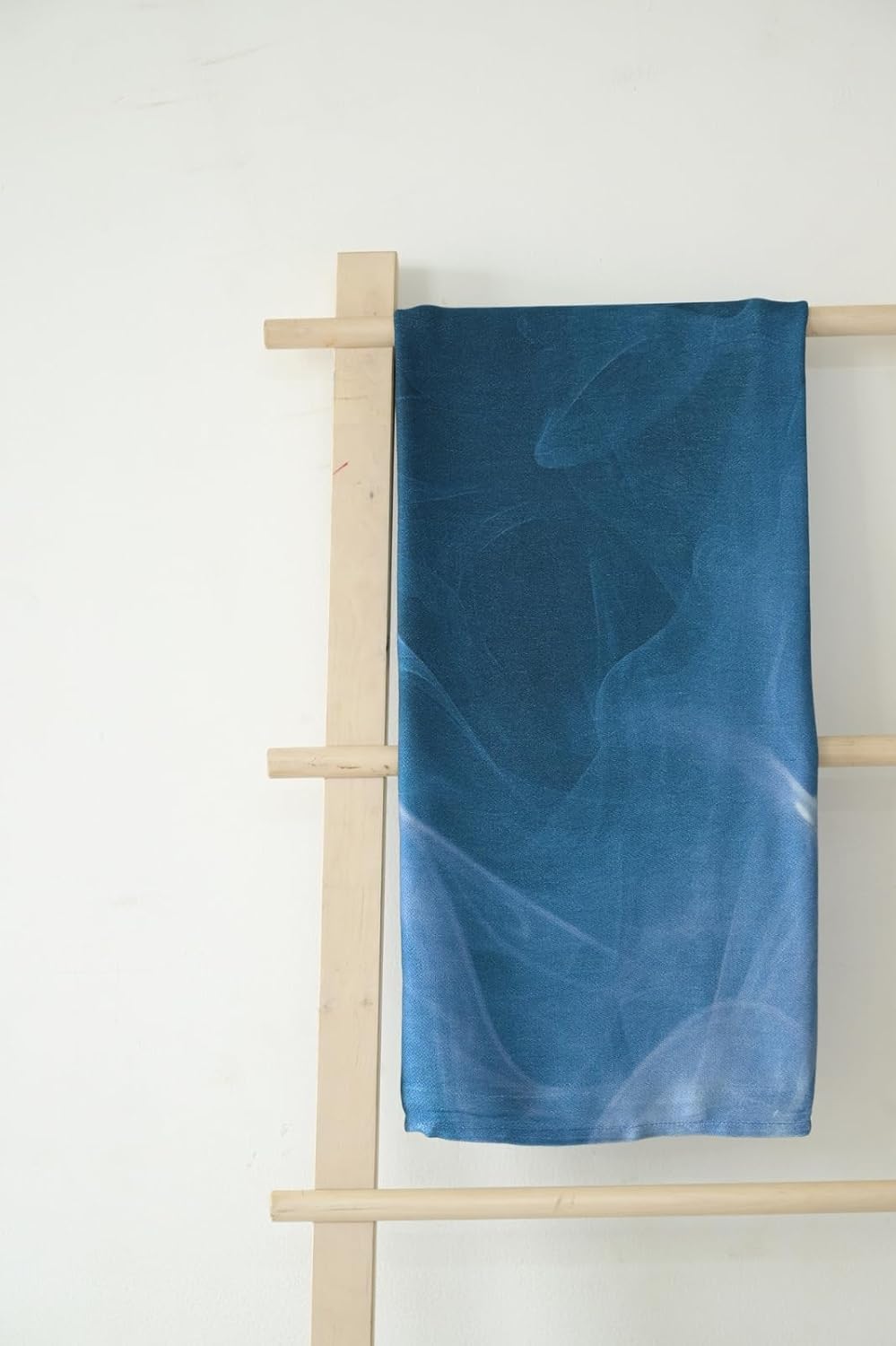 Madake Bamboo Ultra Soft Printed Thin Turkish Towel 454 Gsm | Quick Dry, Super Absorbent | Extra Large Bath Towel For Men & Women (Azure Mist)