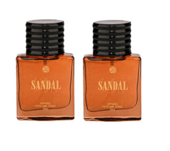 JD International Sandal Apparel Unisex Perfume - Pack Of 2 X 30ml, 1.02 Fl.oz. Each Bottle | Exquisite Fragrance With Long-lasting Effects | Unleash Your Senses And Elevate Your Style!