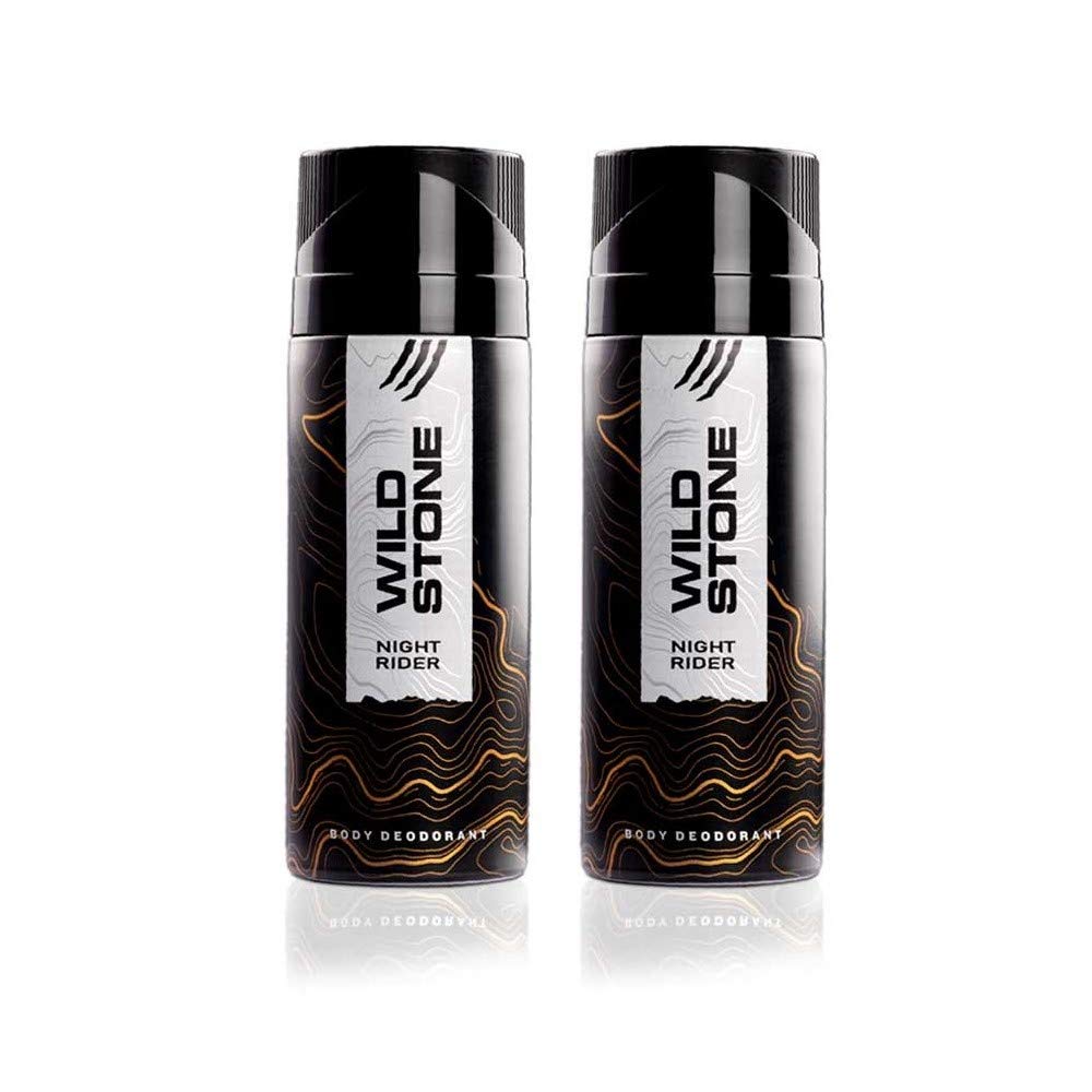 Wild Stone Night Rider Deodorants Men Body Spray 300ml 10.1 Fl.oz. | Best For Use Parywear