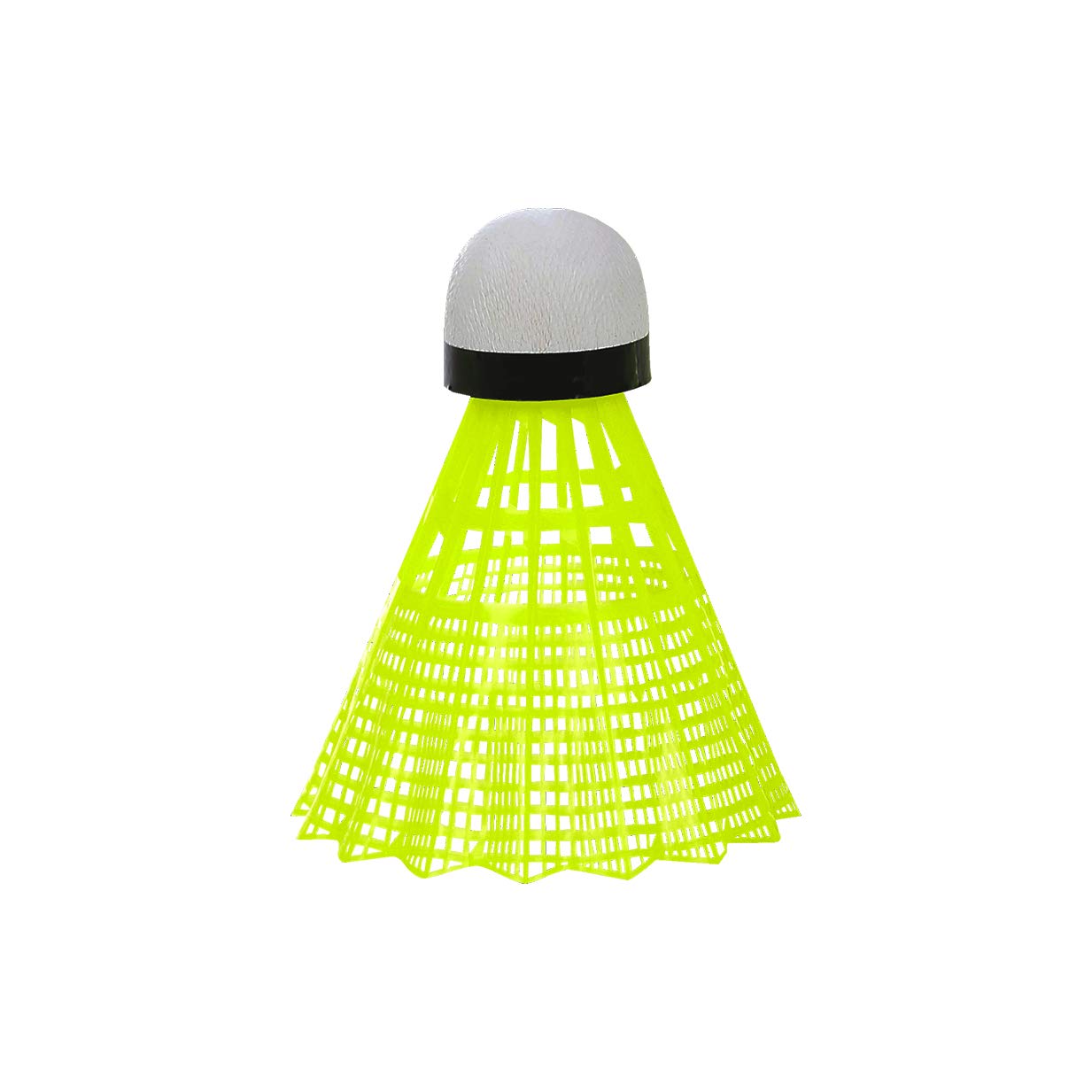 Transfrom Falcon Ace Badminton Nylon Shuttlecock , Speed 75 | Yellow , Pack Of 2 | Playing Level - Professional