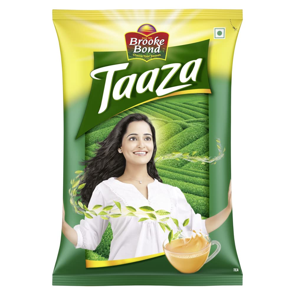 Taaza Taazagi Bhari Chai Patti - 1 Kg, 35.2 Ounce | Strong Chai With Extra Strong Leaves - Loose Leaves Black Tea, Caffeine Free Chai Patti
