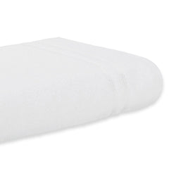 Welspun 100% Cotton Quick Dry Large Size Bath Towel 500 Gsm | High Absorbency Super Soft, Fast Drying Bath Towels (White)