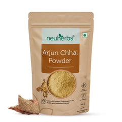 Neuherbs Arjun Chaal Powder 100% Natural & Pure Herbal Powder For Men & Women, To Support Heart Health & Promote Good Cholesterol, Rich In Antioxidant | 200gm 0.4lbs