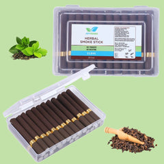 Ayurvedic Herbs Cigarette 1 Pack Of 25 Sticks / Clove Herbal Cigarette Smokes - Nicotine Free & Tobacco Free Alternative