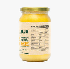 100% Natural A2 Bilona Gir Cow Desi Ghee By Niadh | Naturally & Healthy Protein Fiber Pure Cow Desi Ghee For Increases Immunity | (200ml) 6.7 Ounce | Jar Pack