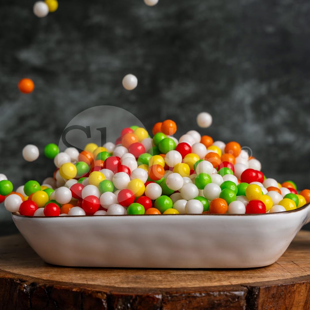 Shadani Mix Fruit Balls (240gm), Mixed Fruit Flavour Candy Ball'S Sweet & Colorful Candy