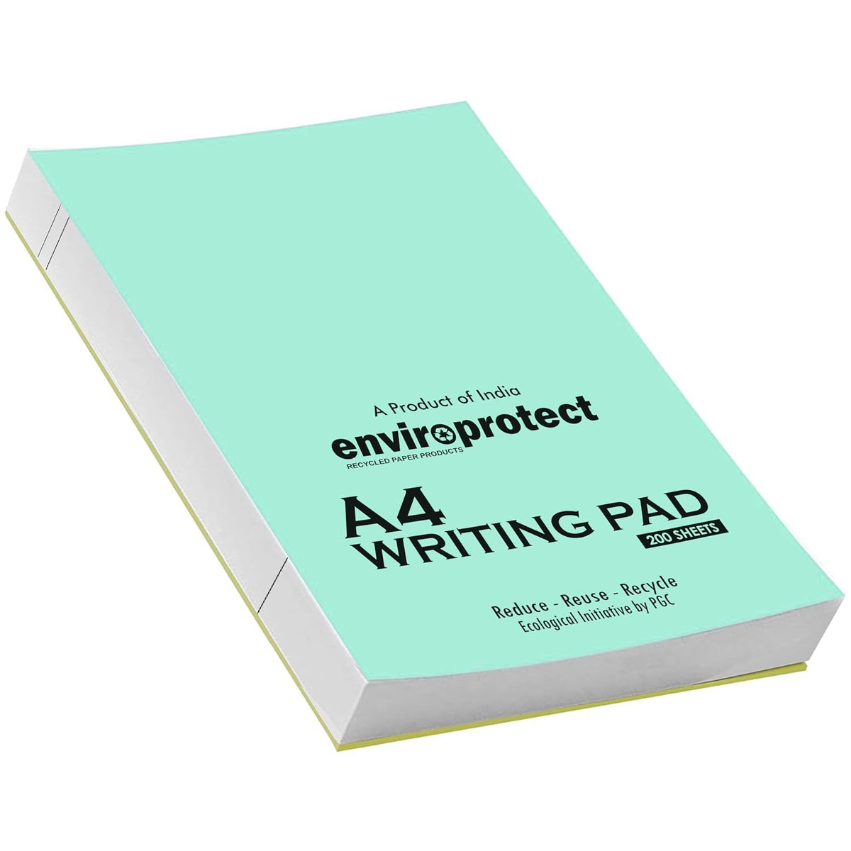 A4 Size, Notepads, Jumbo Writing Notepad, 200 Sheets Per Pad, Cornell System (White) Pack Of 1