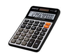 Oreva Solar & Battery Calculator Desktop | Financial Office Computer Calculators Large Display | Standard Function And Aluminum Face | Big Sensitive Button (Black)