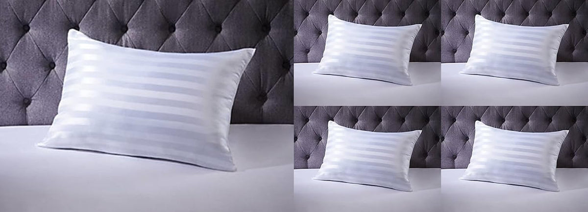 Soft Pillows For Sleeping, Best Hotel Quality Pillow, White - 16 X 24 Inch | Luxury Very Soft Pillows, Bed Pillow, Washable | For Side, Back & Stomach Sleeper - Set Of 3