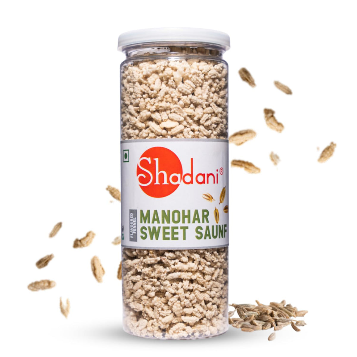 Shadani Manohar Sweet Saunf (Pack Of 150gm), Sweet Sugar Coated White Fennel-Saunf