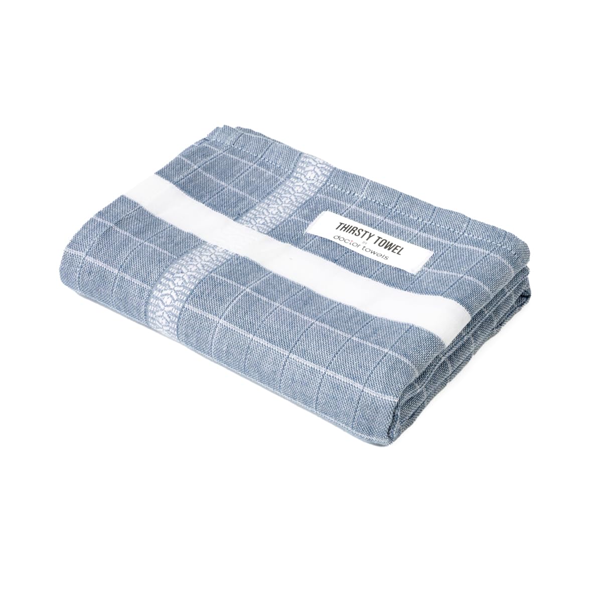 Thirsty Towel Cotton Bath Towel 400 Gsm | Super Soft & High Absorbency Towels, Quick Dry Bath Towels Large Size Pack Of 2 (Blue & Green)