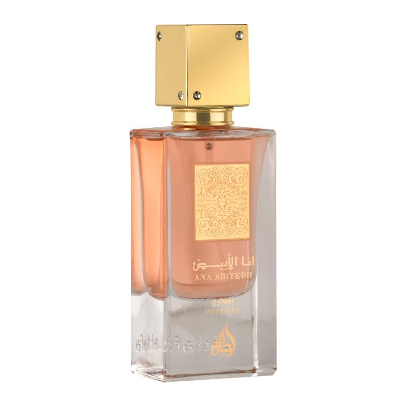 Lattafa Ana Abiyedh Poudree Eau De Parfum 60ml 2.0 Fl.oz. Unisex Fragrance | Long Lasting