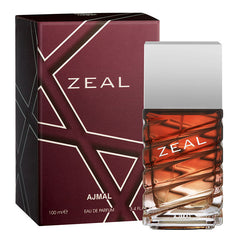 Ajmal Zeal Eau De Parfum Spicy Perfume For Men 100ml 3.4 Fl.oz. | Long Lasting Fragrance