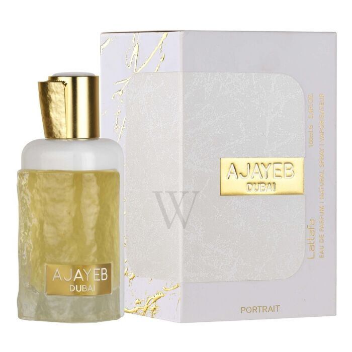 Lattafa Ajayeb Dubai Portrait Eau De Parfum 100ml 3.4 Fl.oz. For Men & Women | Perfect Luxury Gift