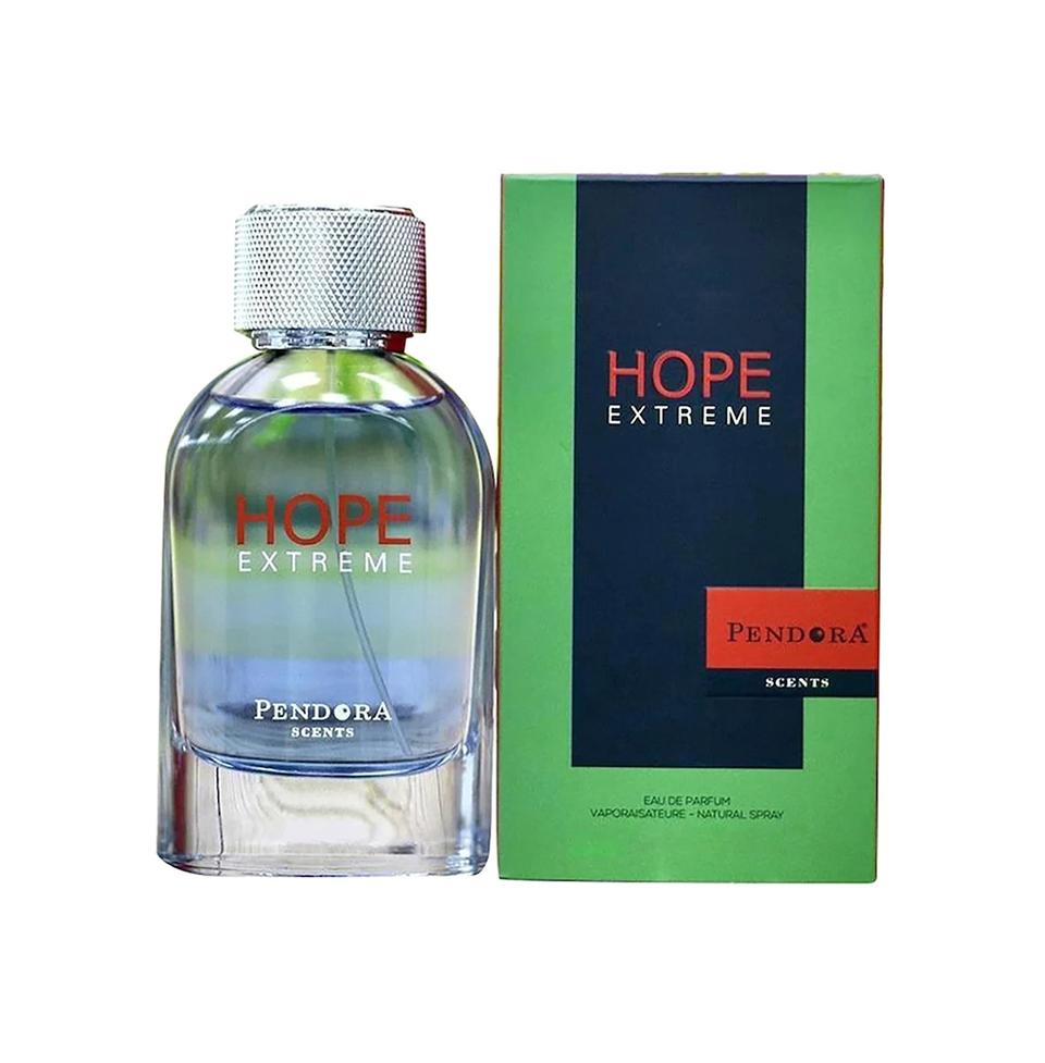 Pendora Scents Hope Extreme Eau De Parfum 100ml 3.4 Fl.oz. Men Fragrance | Long Lasting | Birthday Gift