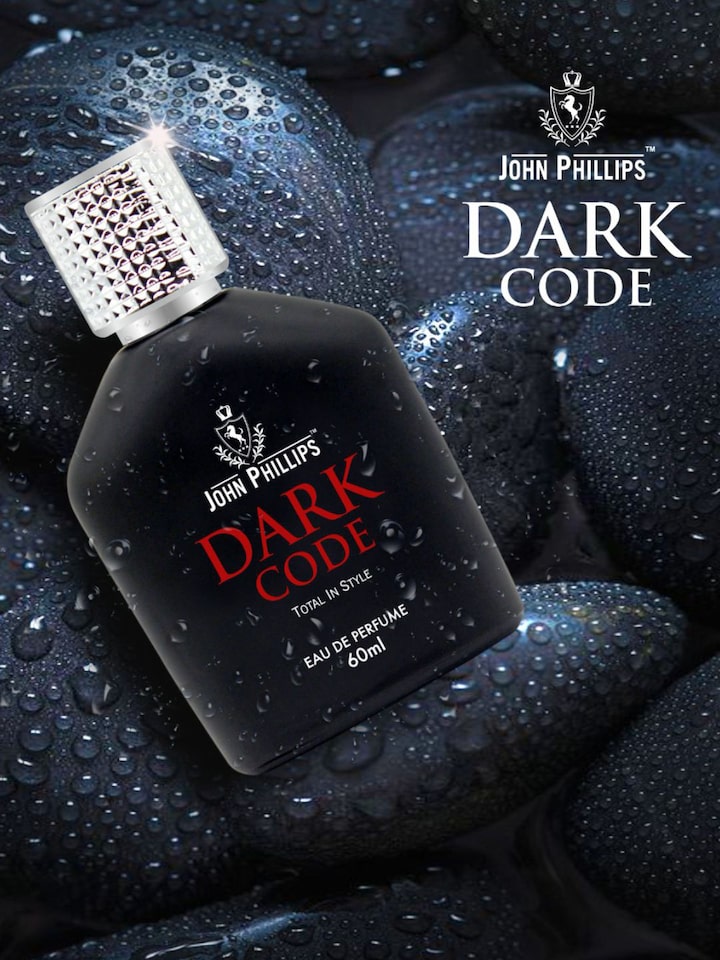 John Phillips Dark Code + First Love + French Eau De Parfum 60ml 2 Fl.oz. Each Pack Of 3 For Unisex