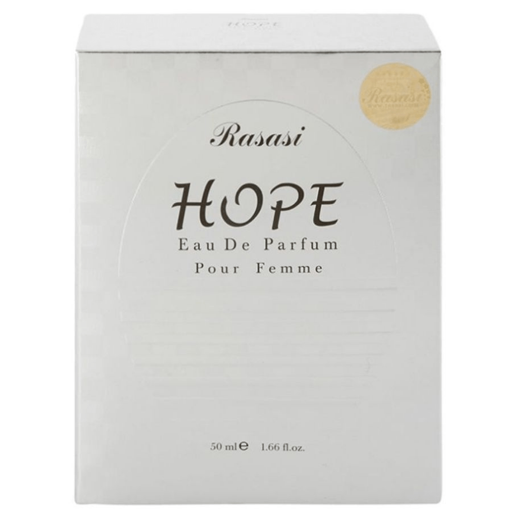 Rasasi Hope Pour Femme Eau De Parfum 50ml 1.6 Fl.oz. Women Luxury Fragrance | Long Lasting