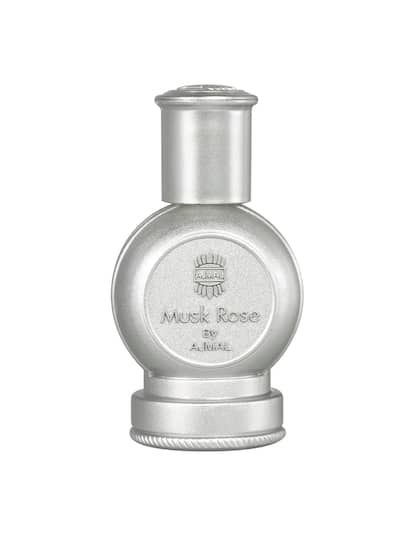 Ajmal Musk Rose Concentrated Floral Perfume 12ml 0.4 Fl.oz. Free From Alcohol | For Unisex