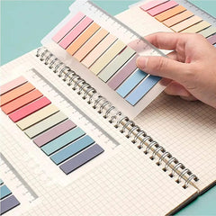 Sticky Tabs, Morandi Bookmark Index Flags Sticky Notes, Waterproof Writable Sheets - 1200 Pcs