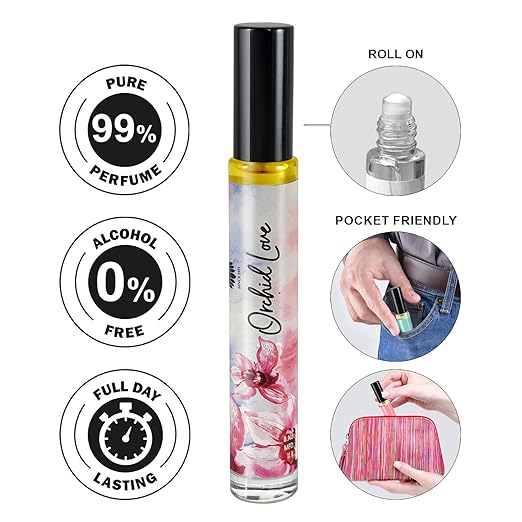 Ajmal Artisan Orchid Love Concentrated Roll-on Perfume 10ml 0.3 Fl.oz. |  Gift For Women