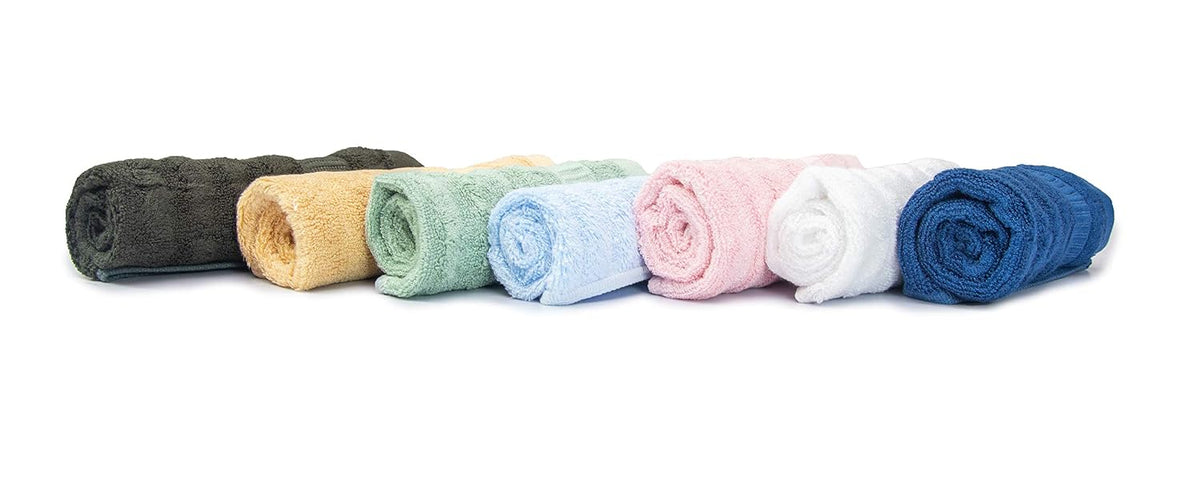Mush 100% Bamboo Face Towel 500 Gsm | Ultra Soft, Absorbent, Quick Dry Towels For Facewash, Gym, Sports, Travel | Pack Of 7 (Assorted)