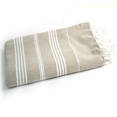 Rosslyn Bath/Beach Towel 700 Gsm | Ultra Soft, Absorbent & Quick Dry Bath Towel (Yellow & Beige) - 2 Pcs