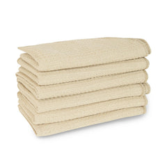 Knit Theory 100% Cotton Kitchen Towels 318 Gsm | Super Absorbent Waffle Weave Kitchen Dish Cloth, Hand Towels (Pack Of 6)