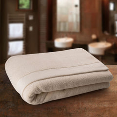 Spread Spain 100% Cotton Bath Towels 500 Gsm | Resort Bath Towel, Super Absorbent & Soft Bath Towel Large Size For Men & Women (Birch)
