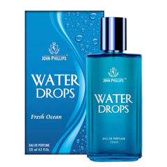 John Phillips Water Drops 125ml 4.2 Fl.oz. & Aftershave 50ml 1.6 Fl.oz. Eau De Perfume Pack Of 2 For Men