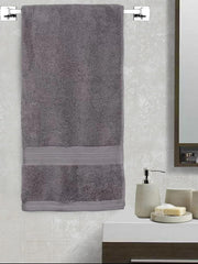 Bombay Dyeing Super Ultrx Zero Twist Plain Dyed Cotton Bath Towel 650 Gsm (Cloud Burst)