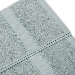 Welspun Alpha Cotton Large Bath Towel Soft & Absorbent 500 Gsm (Dobby - Pastel Blue)