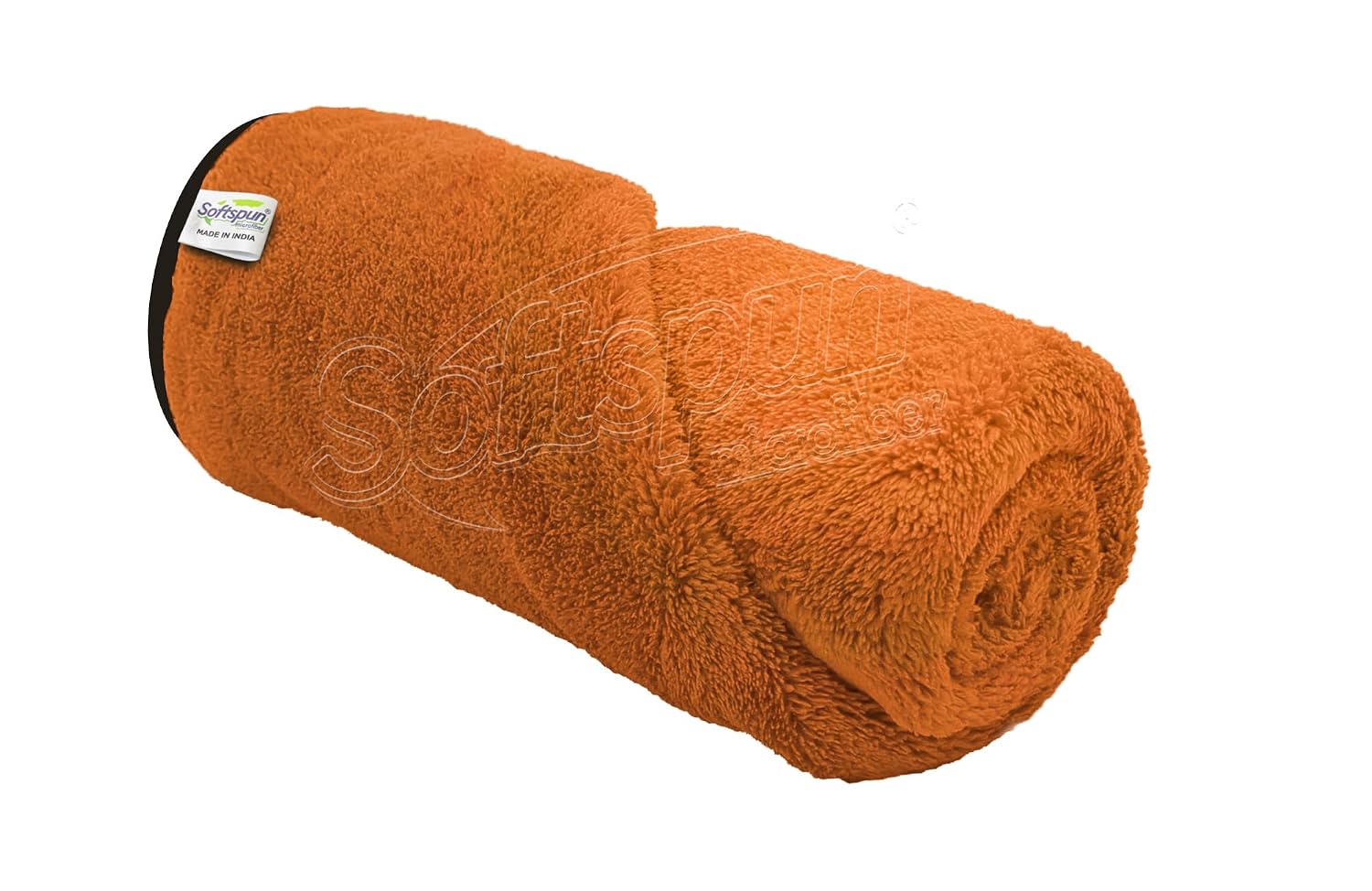 Softspun Microfiber Bath Towel 500 Gsm | Super Soft & Comfortable, Quick Drying, Ultra Absorbent In Large Size Towel For Men & Women (Brown)