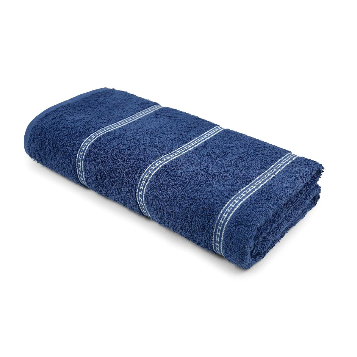 Mytrident Bath Towel Urban Comfort 450 Gsm | 100% Cotton Bath Towel (Doodle Blue)