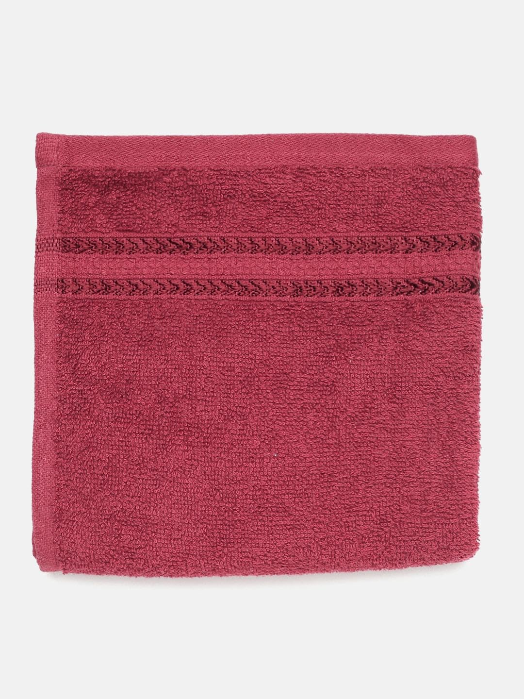Ramraj Cotton Soft & Absorbent Terry Bath Towel 450 Gsm (Red)