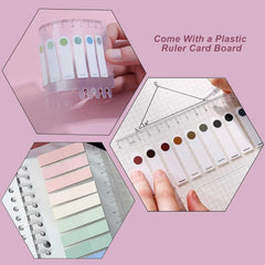 Doted Sticky Notes, Colorful Dotted Memo Stickers, Stationary Desk Accessories - 200 Pcs