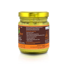 Vedic Ghee Premium A2 Gir Cow Cultured Desi Ghee from Kesariya Farm | Vedic Bilona Two Way Churned | Indian Gir Cow Ghee, Pure A2 Ghee, Natural & Healthy, Non-GMO | Lab Certified (100ml) | 3.3 Ounce