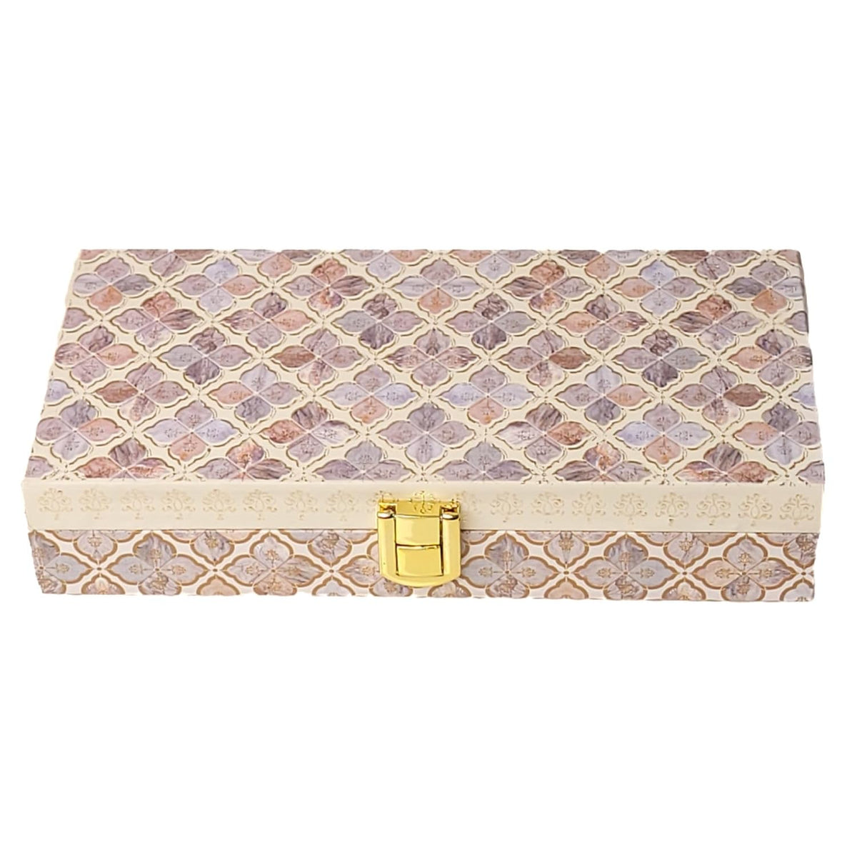 Fancy Shagun Cash Box Or Gaddi Box For Gifting Money On Wedding, New Born Baby, Ring Ceremony Pattern1pc, Material - Wood, Colour - Multicolour