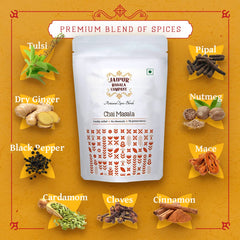 Jaipur Masala Company Chai Masala - Pack Of 2 X 100gm, 3.5 Ounce Each | 100% Natural 9 Premium Spices For Kadak Masala Chai - India Tea Spice Mix | Tea Masala Powder - No Preservatives & Chemicals