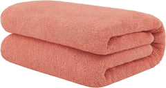 Elstone Home With Device Extra Large Premium Cotton Towel 700 Gsm | Ultra Soft & Super Absorbent Hotel & Spa Quality Towel (Pink)