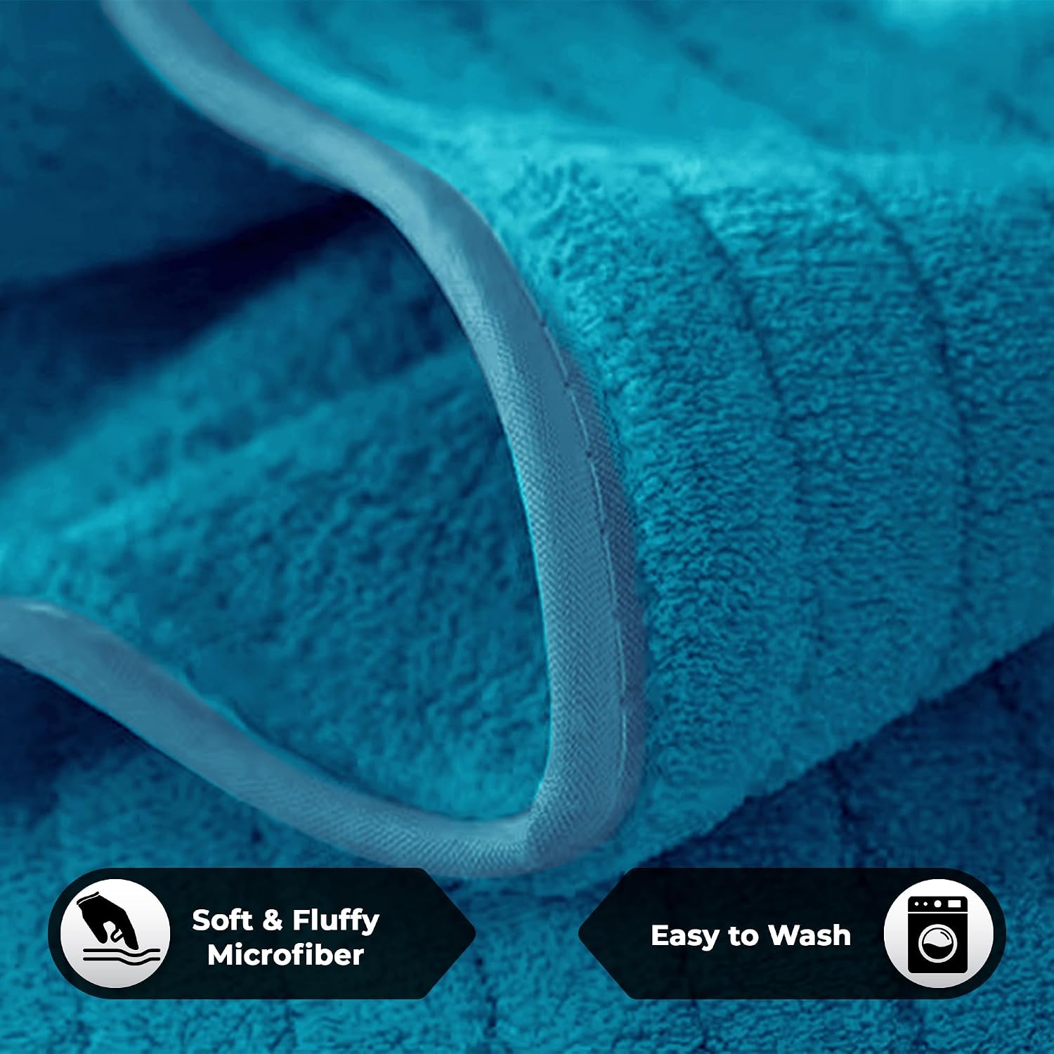 Story@Home Bath Towels 400 Gsm Large Size | Pink & Blue | Bath Towels For Men, Women & Kids | Perfect For Gym Towel (Set Of 2)