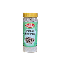 Mallika Hing Peda 250gm, | Sweet & Sour Digestive Candy | Jar Pack