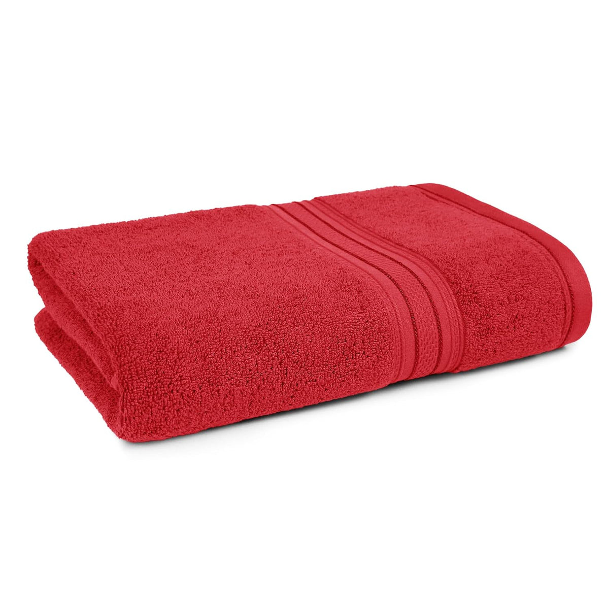 Mytrident Cotton Bath Towel 900 Gsm | For Men & Women Classic Towel 100% Cotton Bath Towel (Raspberry Red)