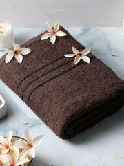 Monte Carlo Bath Towel 400 Gsm (Brown)