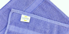 Caslino Small Cotton Face Towels 1800 Gsm | Soft & Absorbent Towel For Women & Men - Blue (Set Of 18)