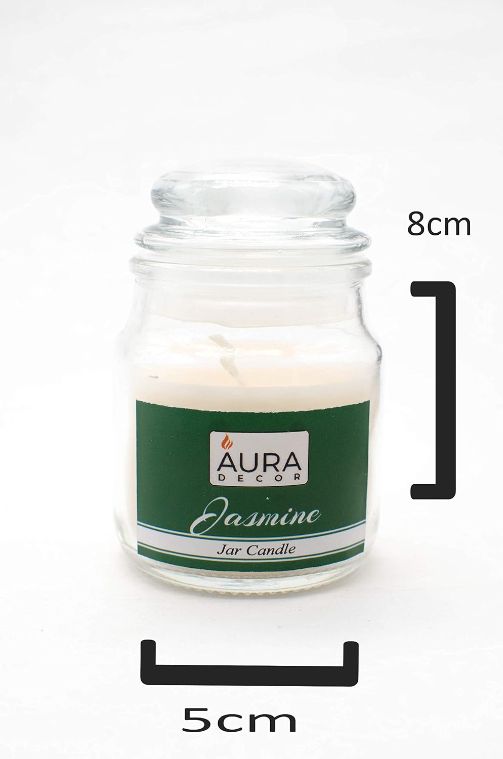 LAVENDER, STRAWBERRY, JASMINE & OCEAN BREEZE FRAGRANCE PARAFFIN WAX JAR CANDLES