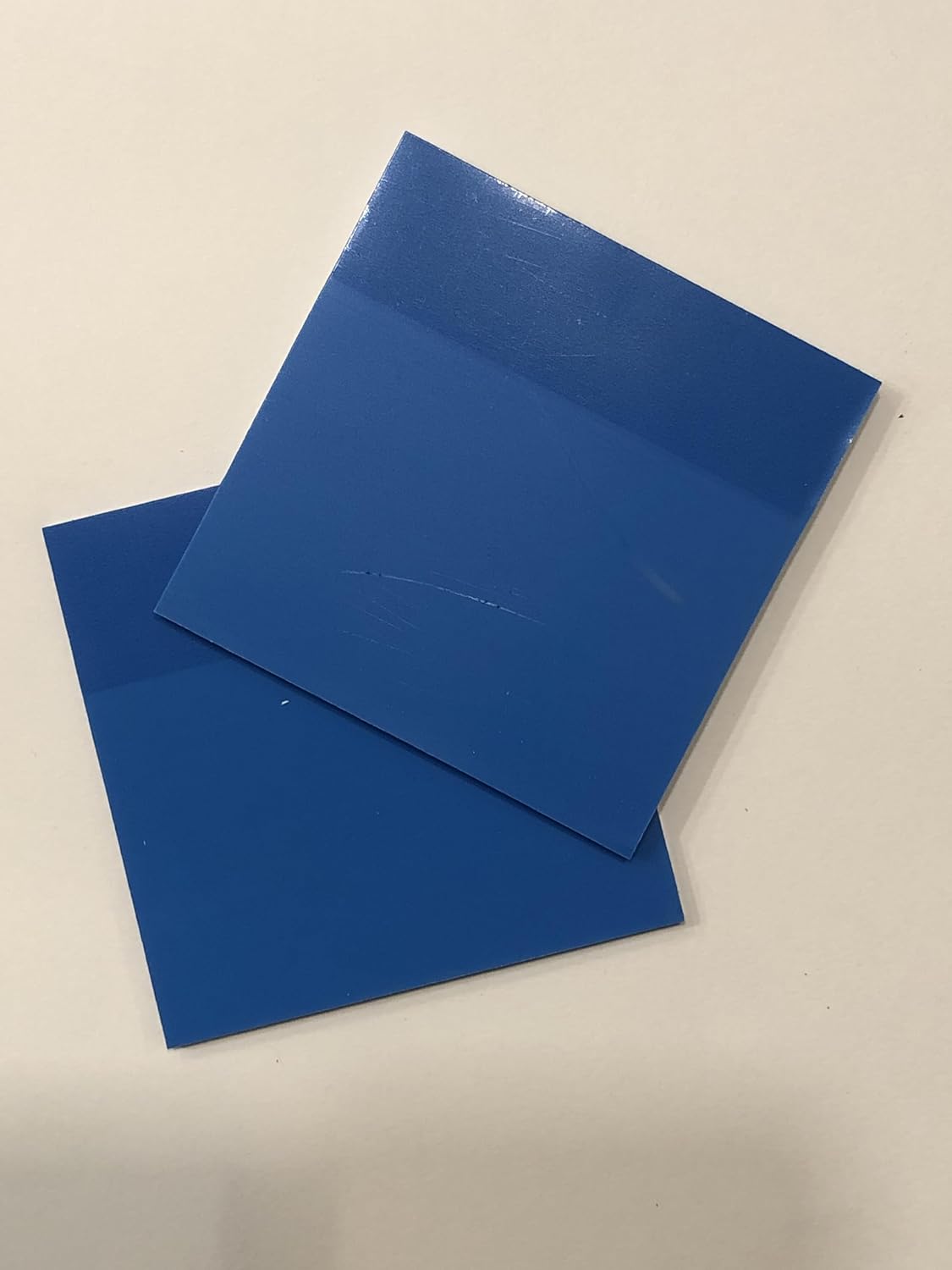 Sticky Notes Pastel Sticky Note Clear Self - Sticky Annotation, Waterproof | Pack Of 2, Blue