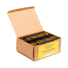 McLeod Russel 1869 Chamomile Green Tea - 100gm, 3.5 Ounce, 50 Pyramid Tea Bags | Better Sleep & Relaxation - Long Leaf Green Tea | Low Caffeine, Pure & Natural Chamomile Flower