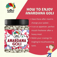 Mr. Merchant Pachak Anardana Goli Churan Mouth Freshener 300gm, | Jar Pack