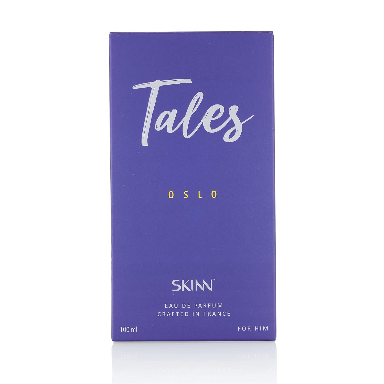 Skinn By Titan Tales Oslo Eau De Parfum For Men's 100ml 3.4 Fl.oz. | Long Lasting Fragrance