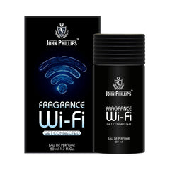 John Phillips Luxury Black Cherry Eau De Parfum & Wi-fi Eau De Parfum 100ml 3.4 Fl.oz. Each Pack Of 2 For Unisex